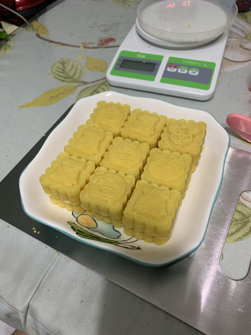 奶香绿豆糕（无豆腥味，超快手不麻烦）