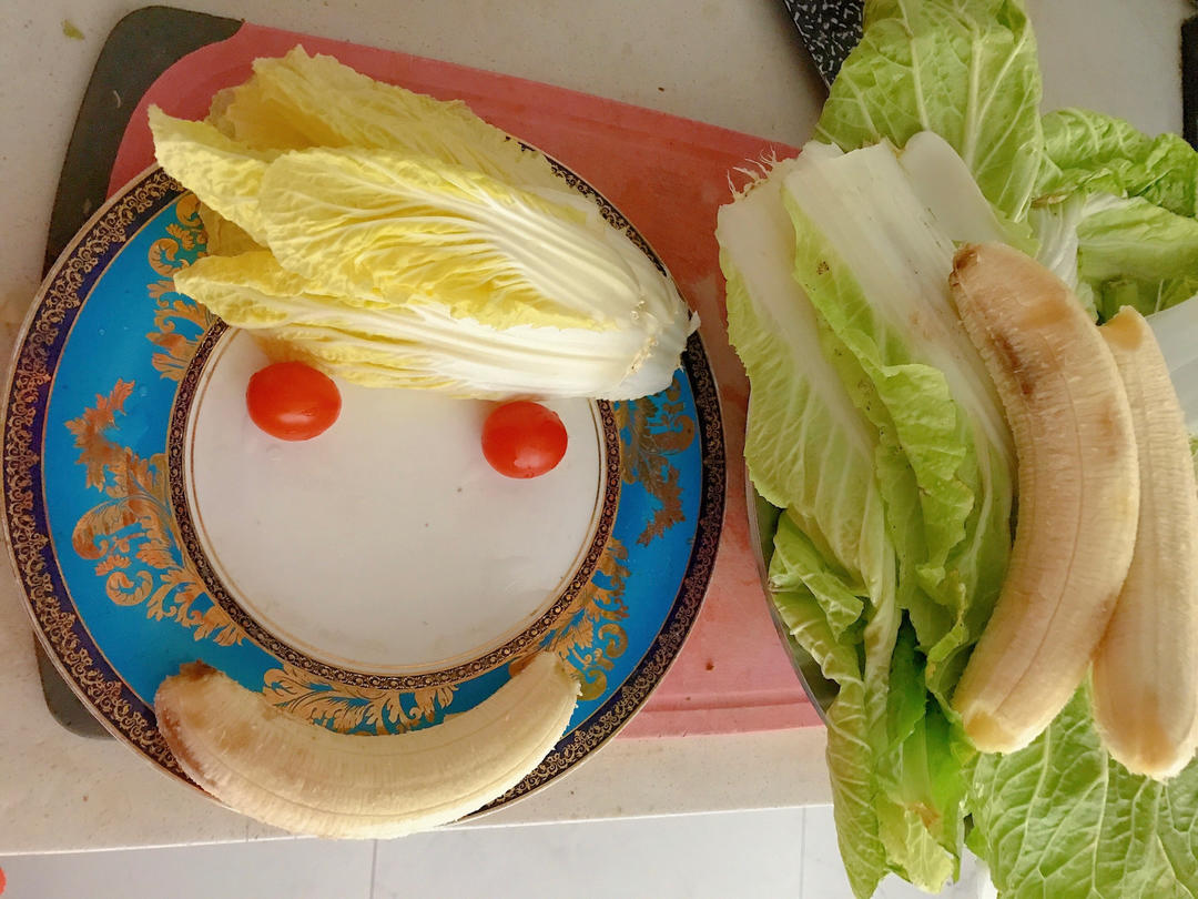 白色蔬果昔