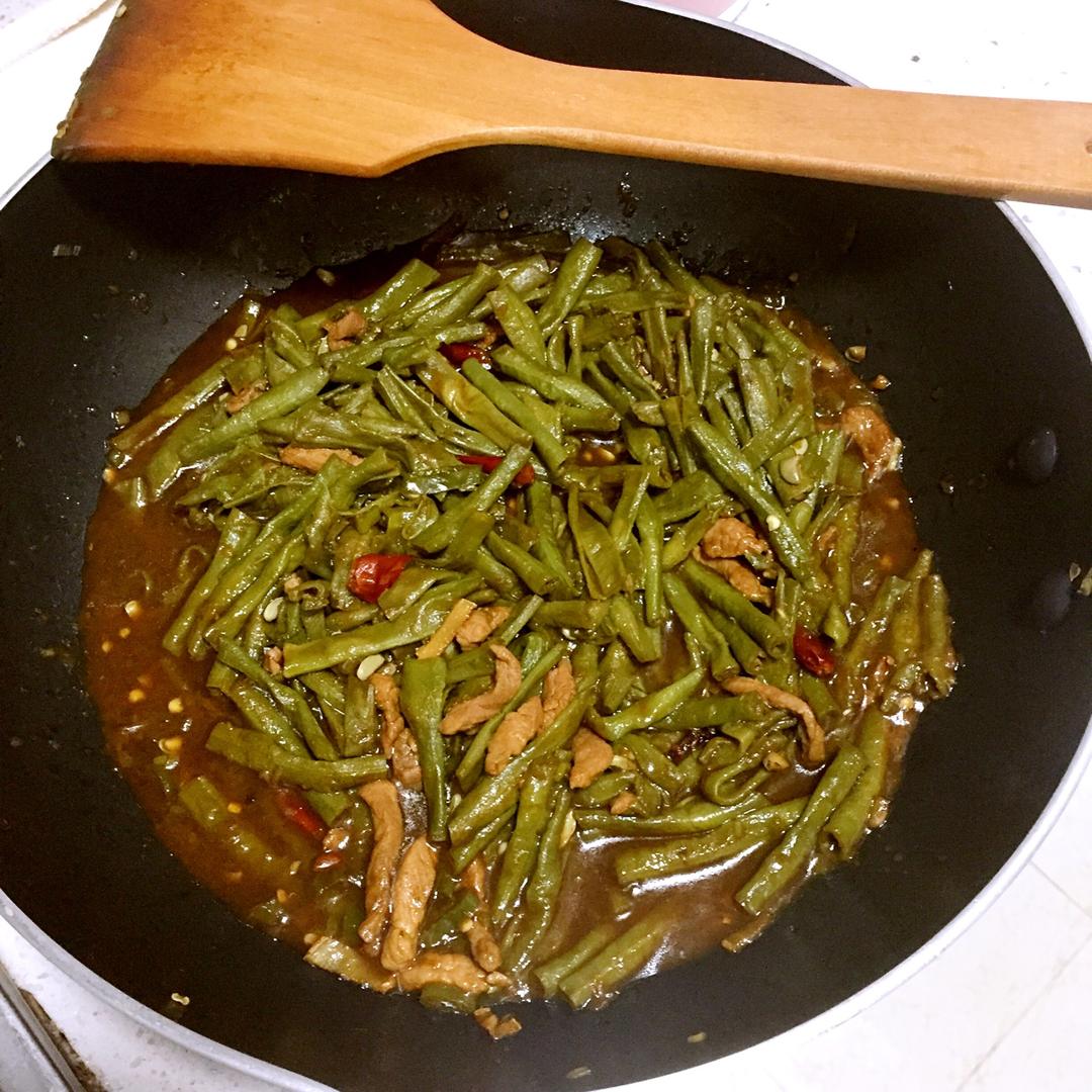 豆角烧肉