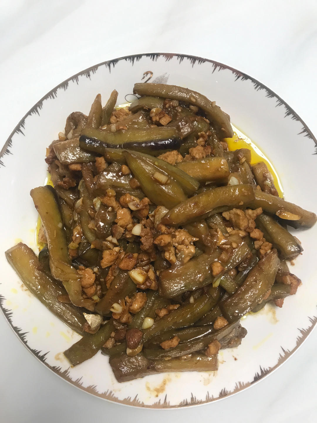 超级下饭酱香味肉末茄子