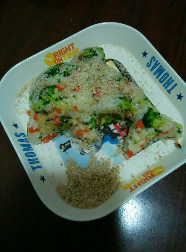 宝宝蔬菜炒饭