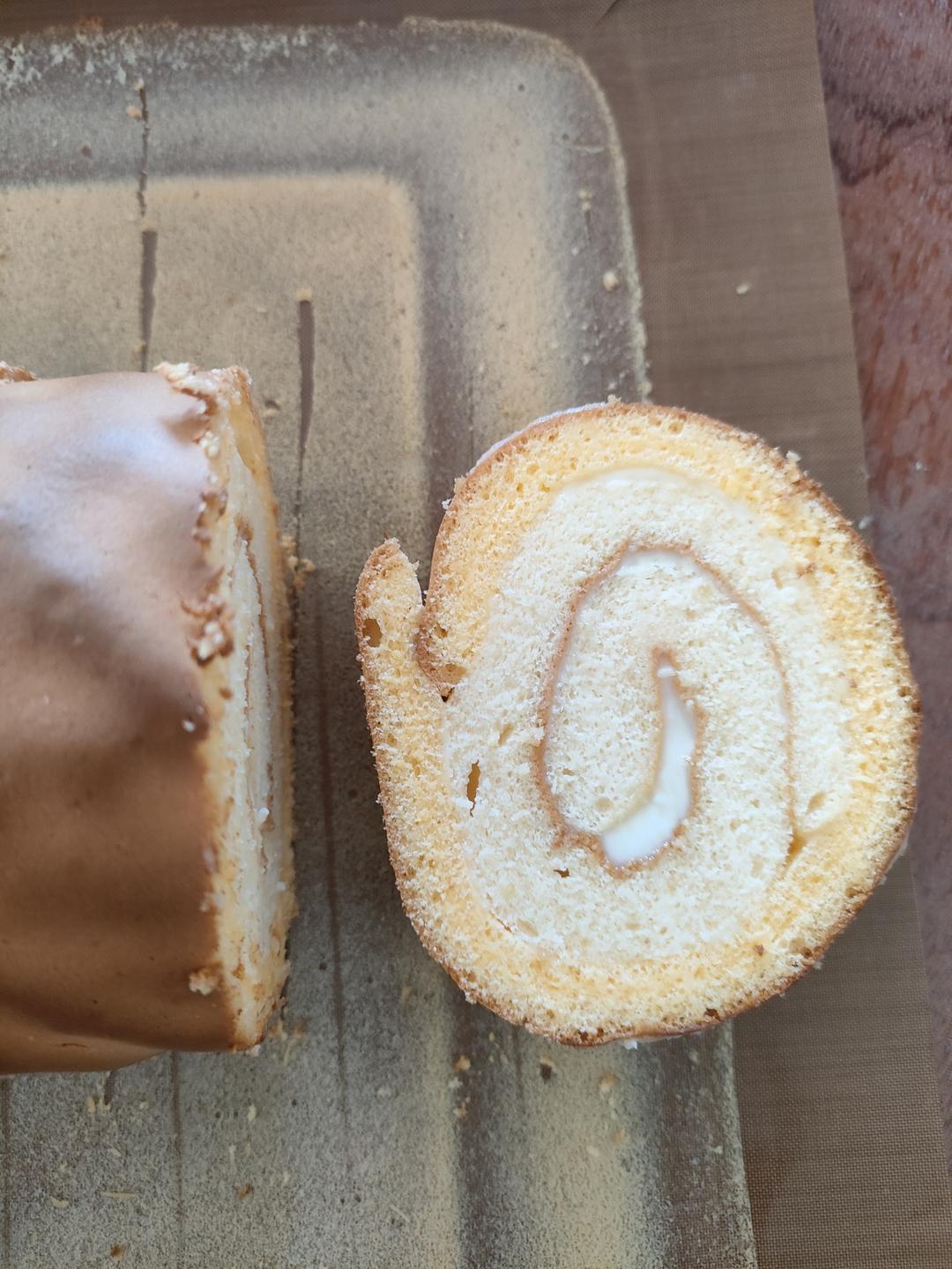 纹路清晰卷不裂❗️好看又好吃的虎皮蛋糕卷❗️