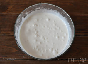 牛奶蒸米糕的做法 步骤3