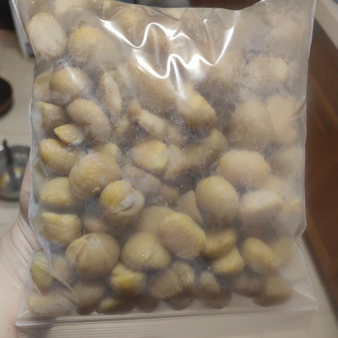 存储栗子的方法