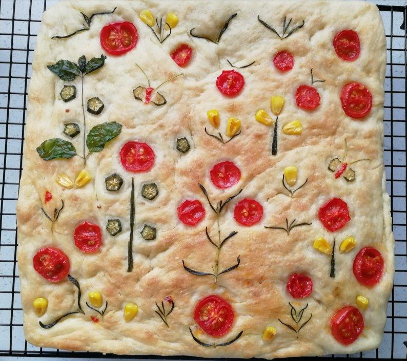 太美腻～油渍番茄佛卡夏