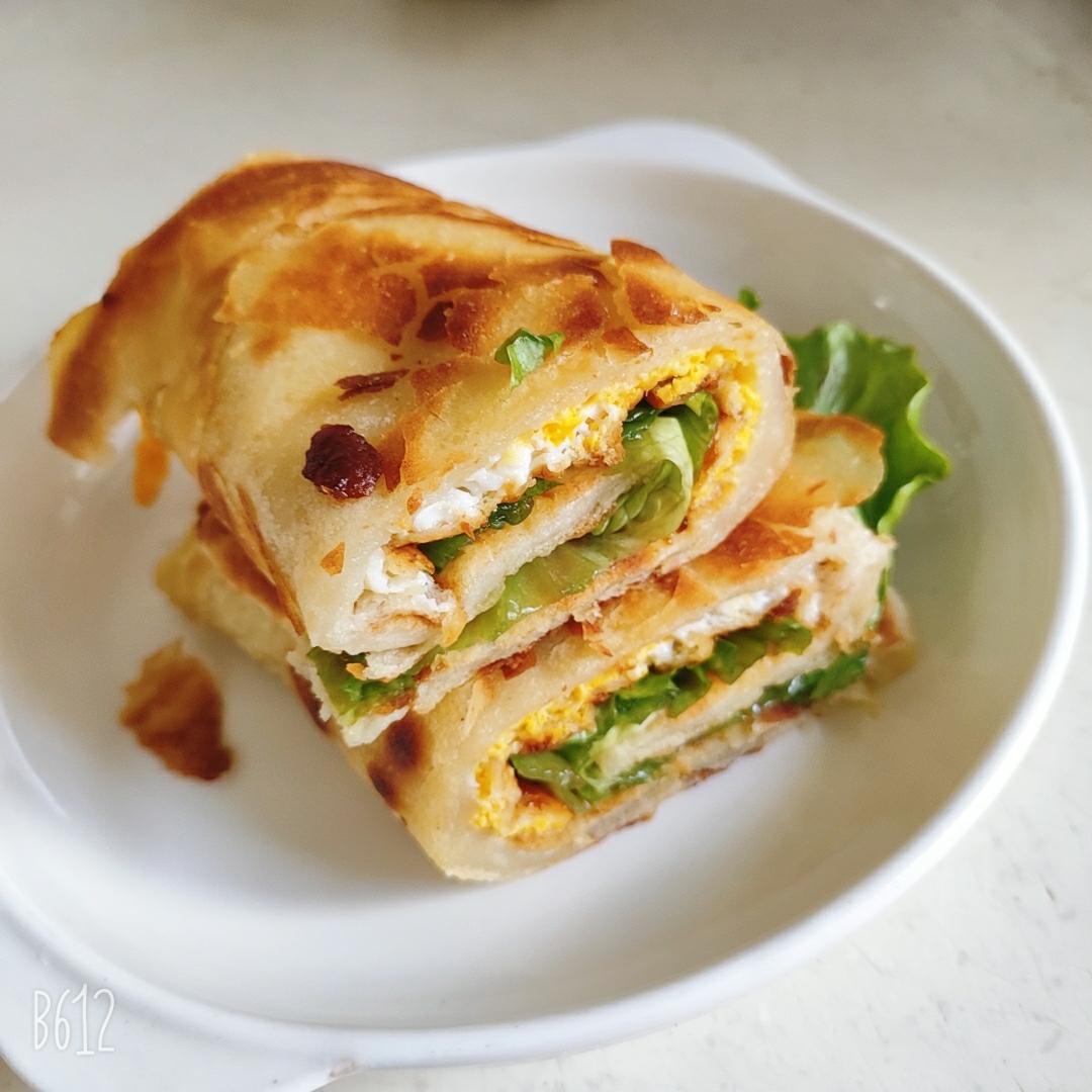 美味香酥里嫩的鸡蛋灌饼的做法