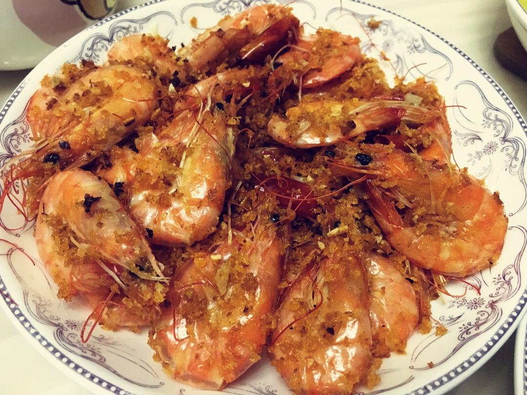简易版避风塘炒虾