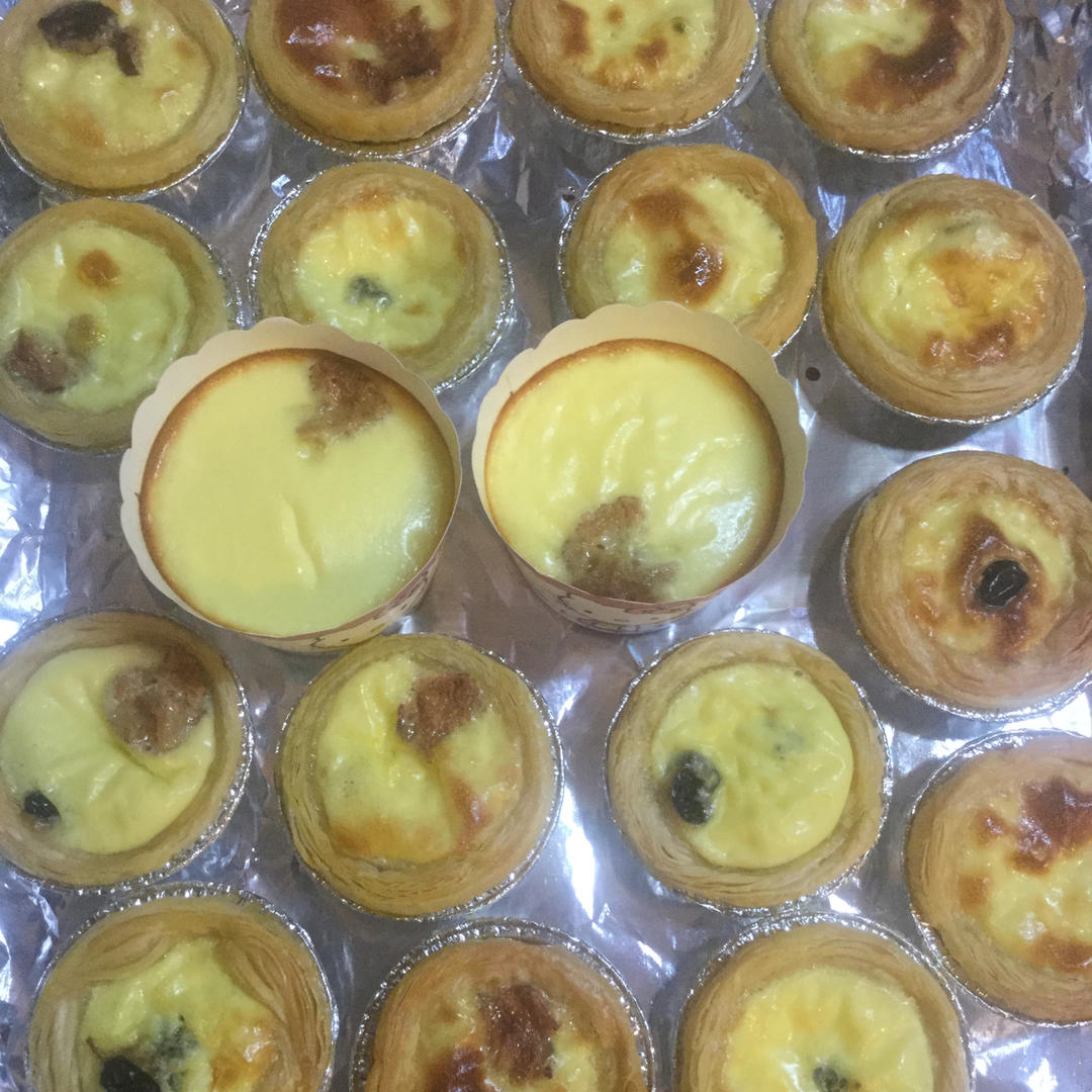 不加淡奶油蛋挞