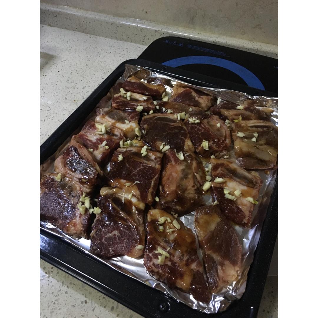 无油版烤箱黑胡椒牛仔骨