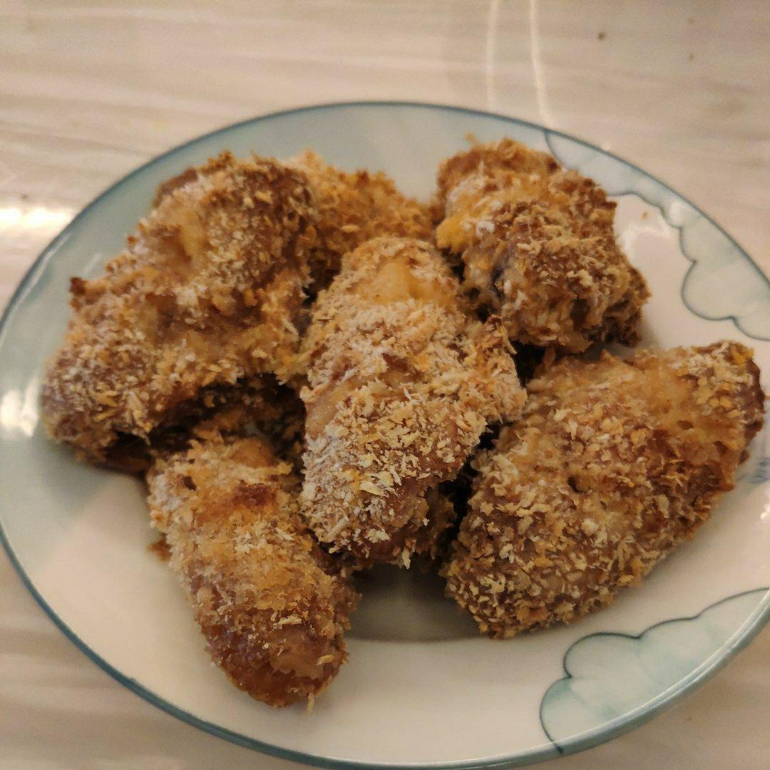 薯片鸡翅-无油香脆烤鸡翅