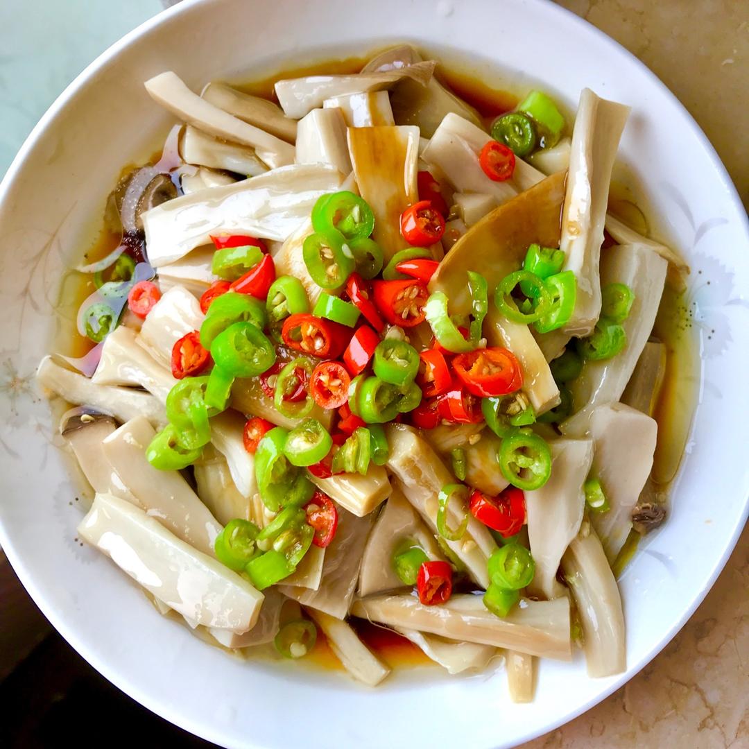 凉菜手撕杏鲍菇