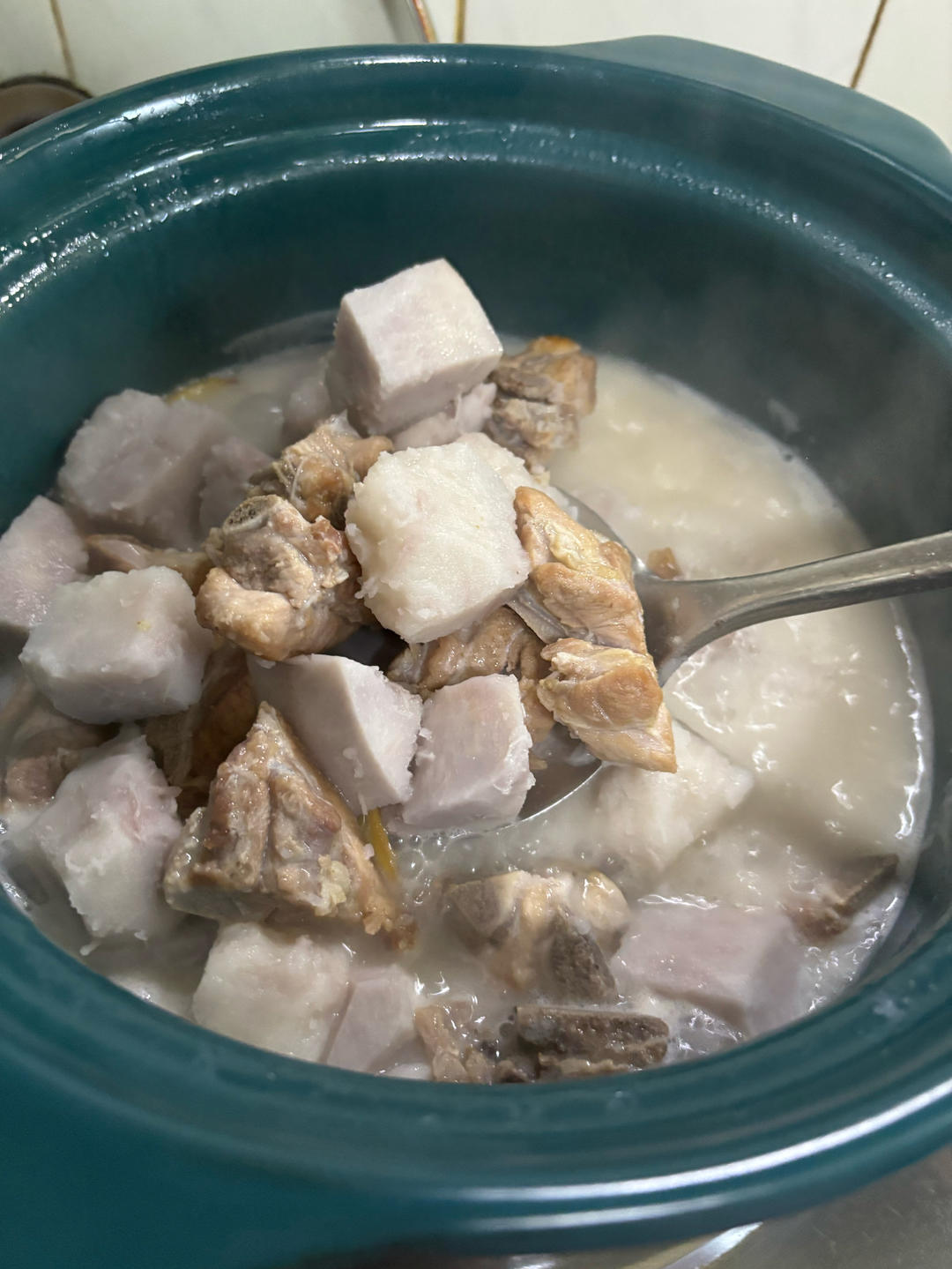 【厨房笔记】芋头炖排骨