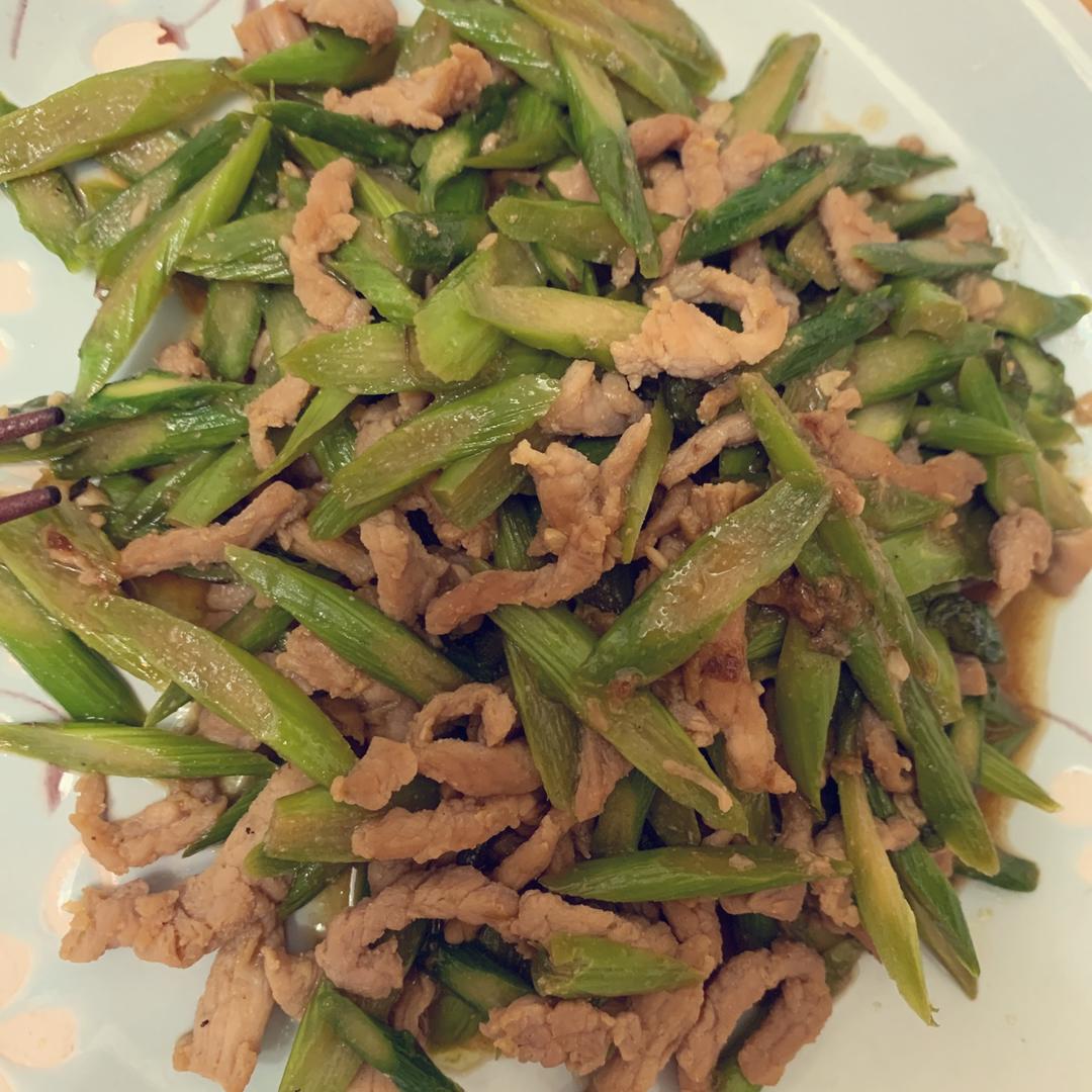 芦笋炒肉