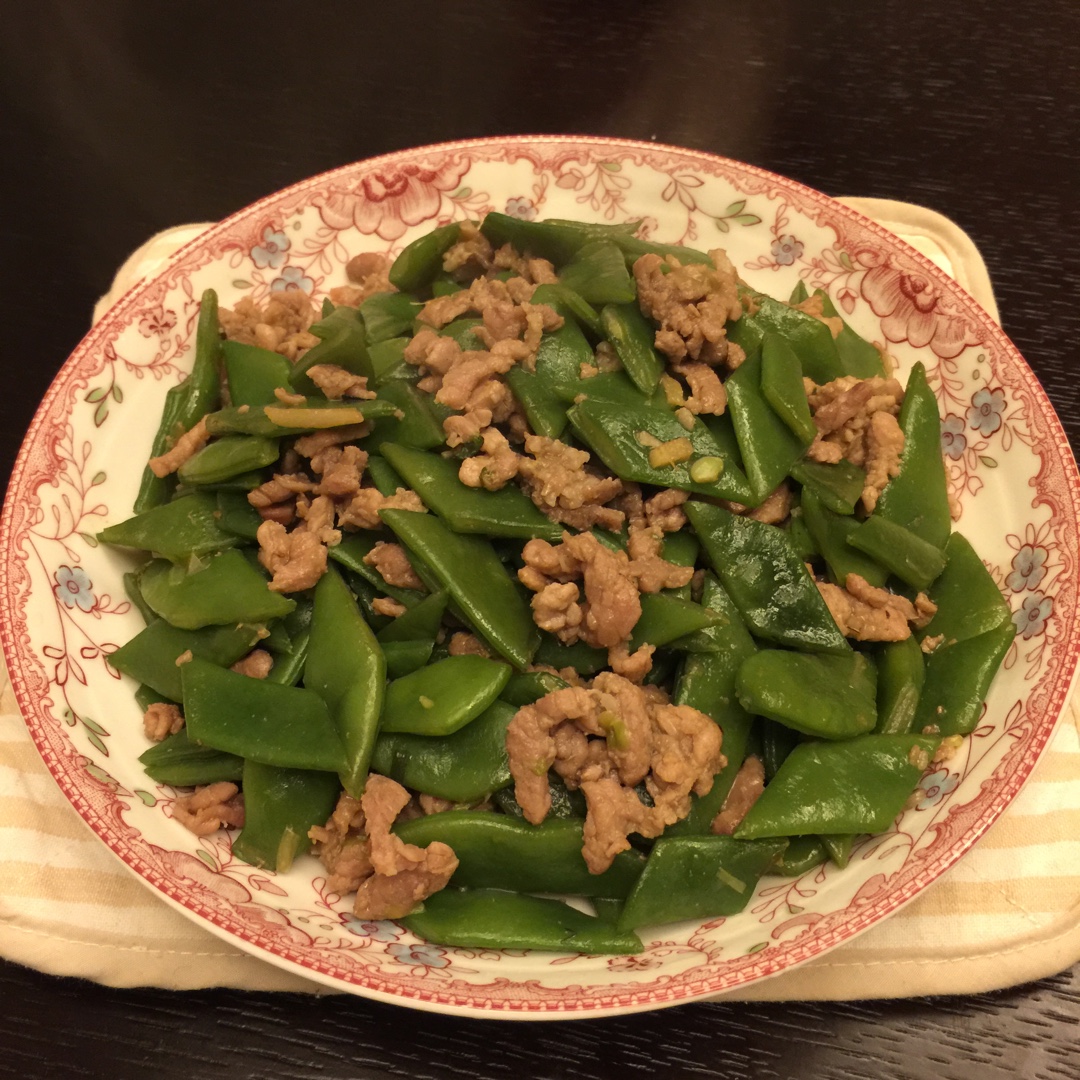 四季豆炒肉