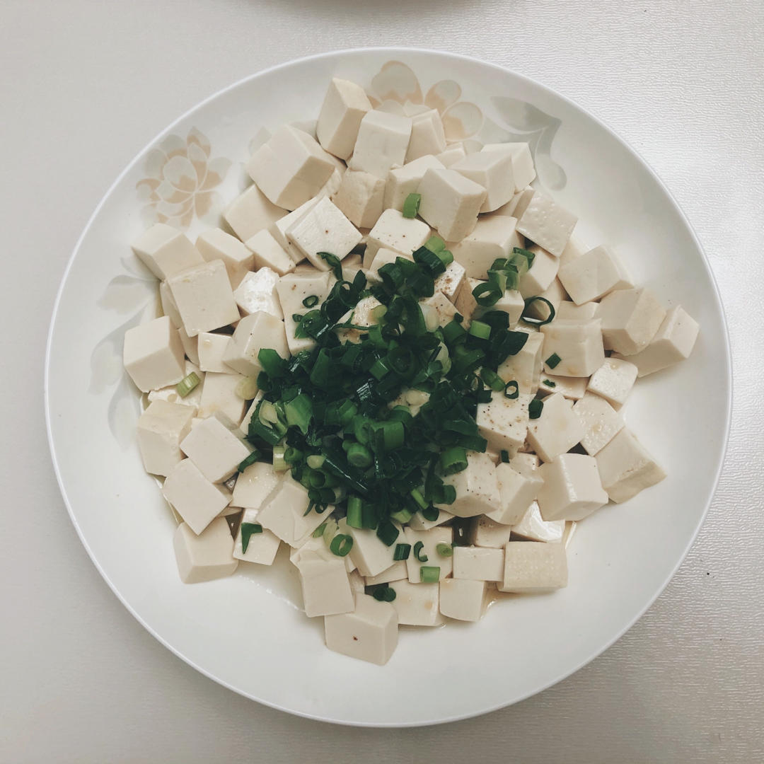 小葱拌豆腐