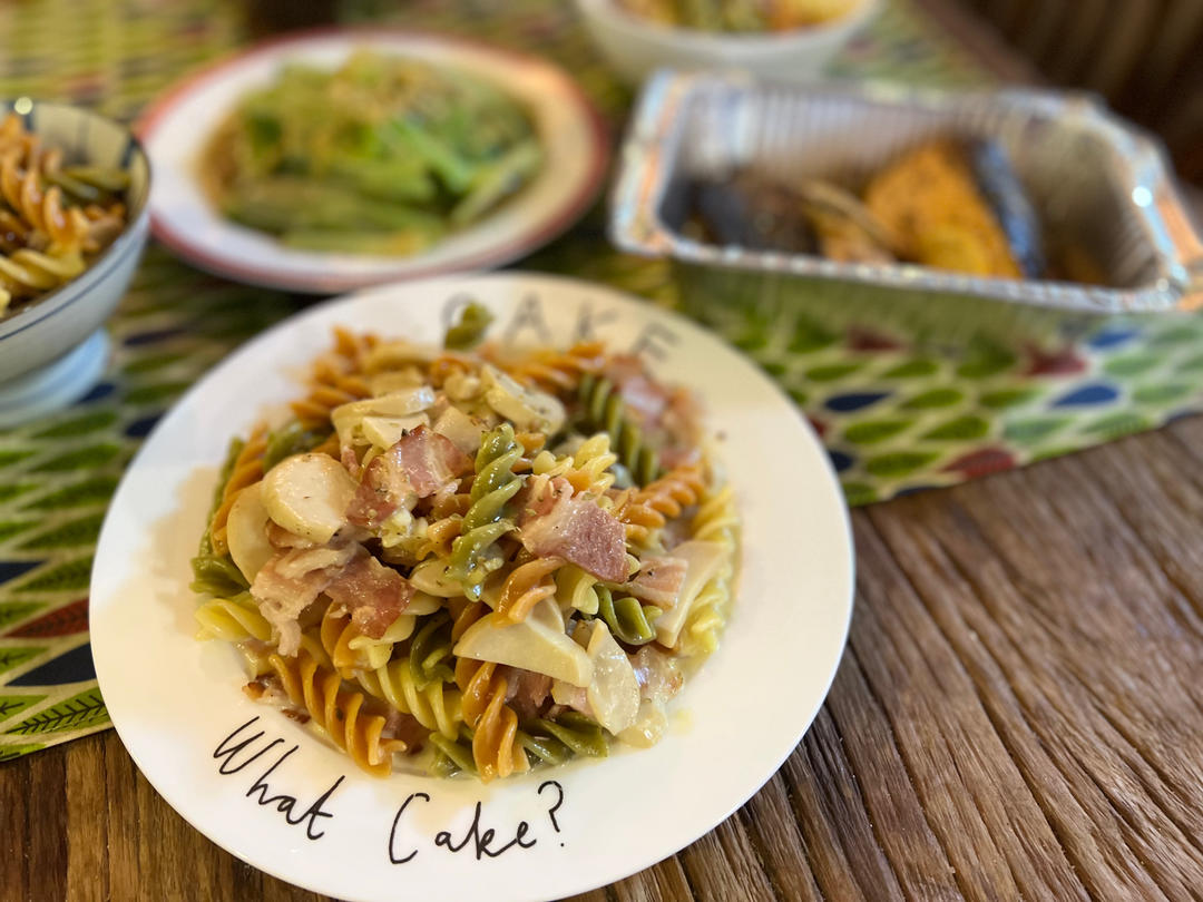 奶油培根意大利面