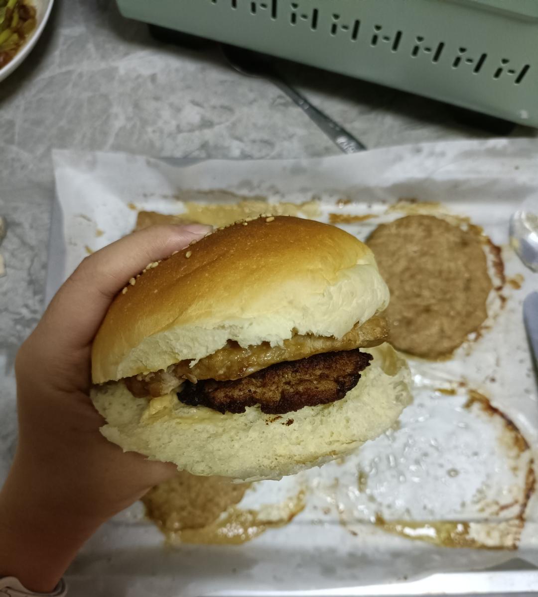 超详细汉堡牛肉饼｜附自制汉堡搭配#Healthymeals#减脂必撸16