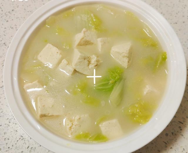老豆腐炖白菜