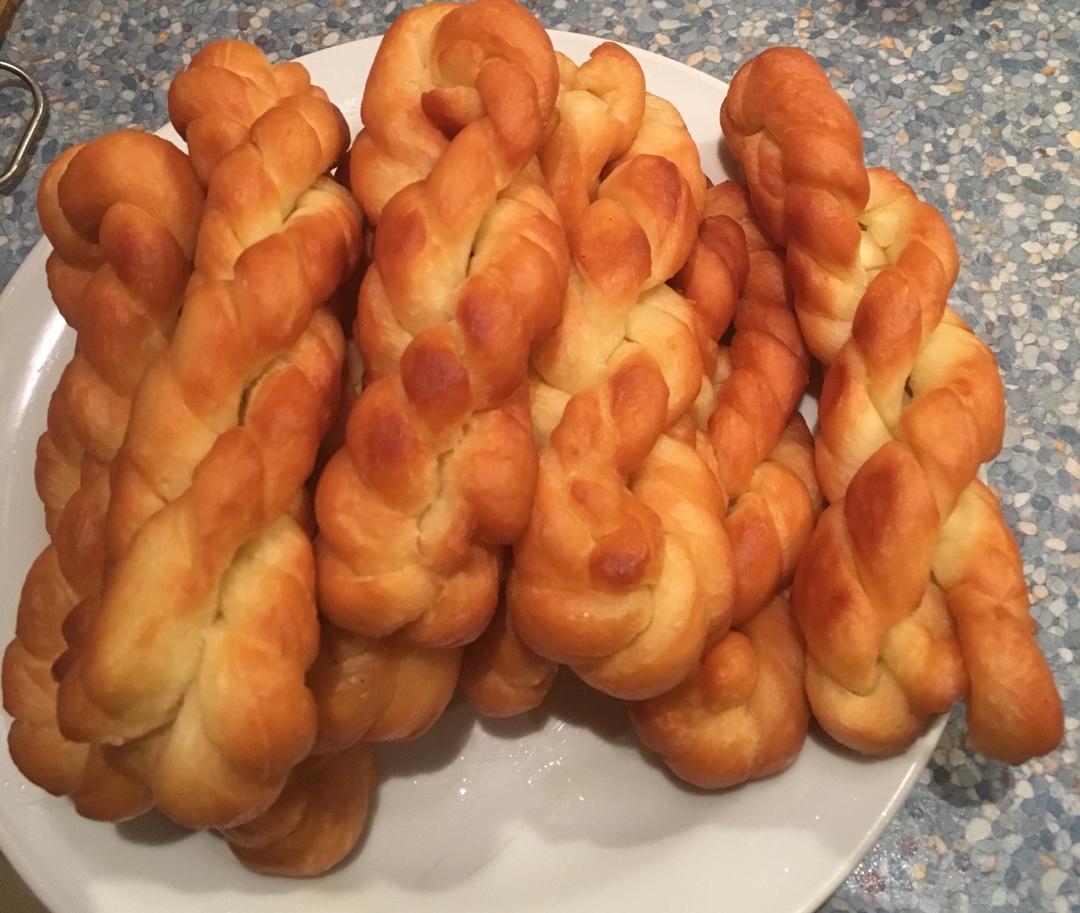 超级松软的奶香麻花