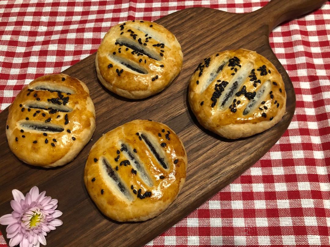 老婆饼之豆沙馅
