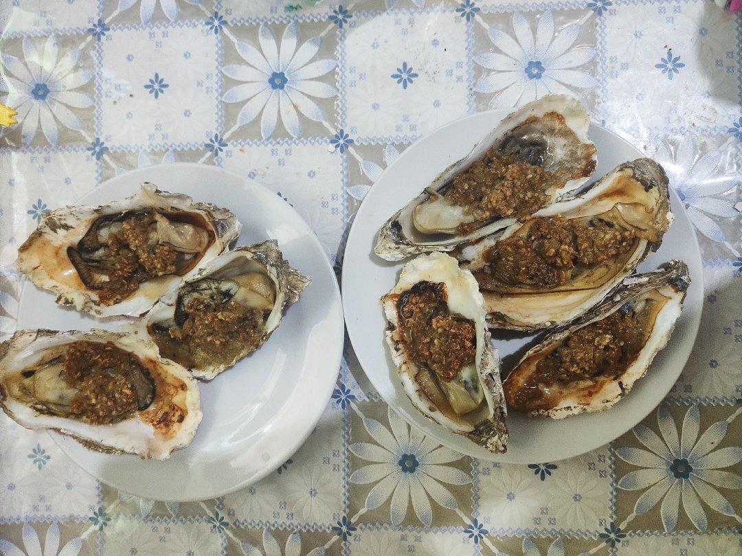 烤生蚝