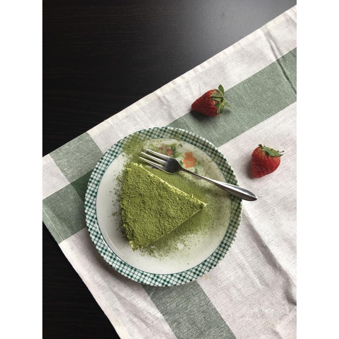 抹茶双享慕斯