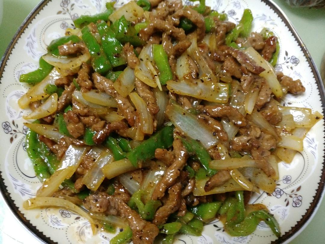 黑椒牛柳
