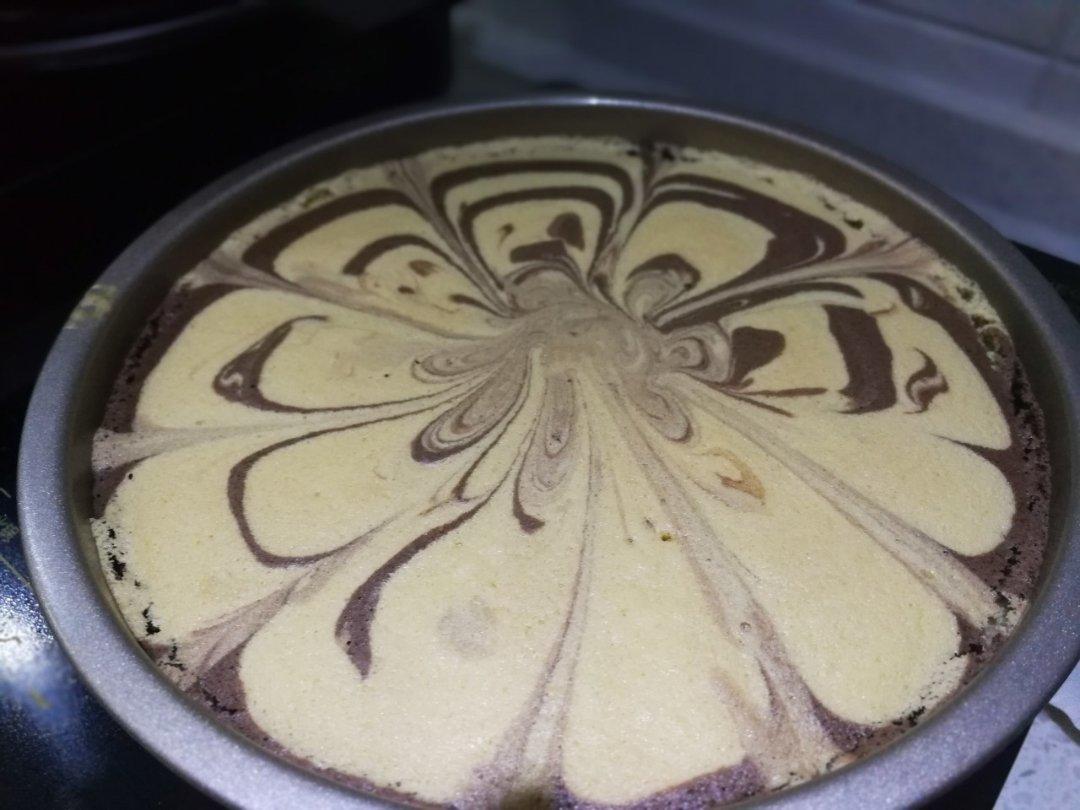 斑马纹戚风蛋糕