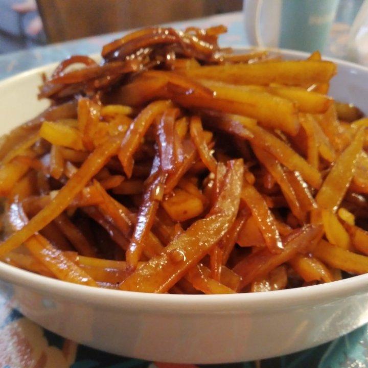 🥔酱油土豆丝🥔