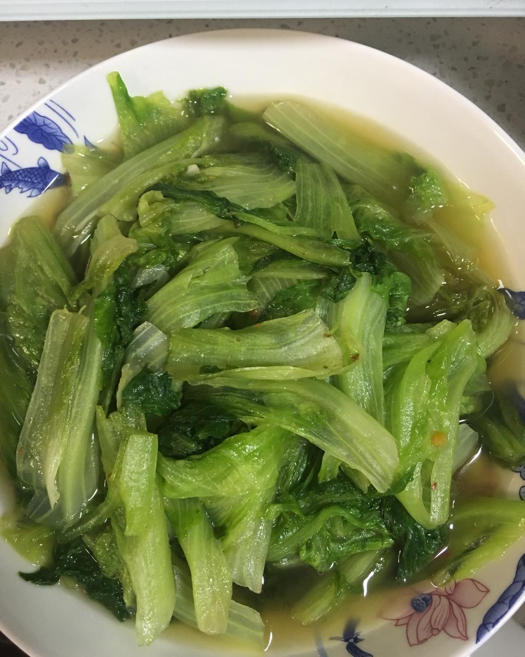 蒜蓉蚝油生菜