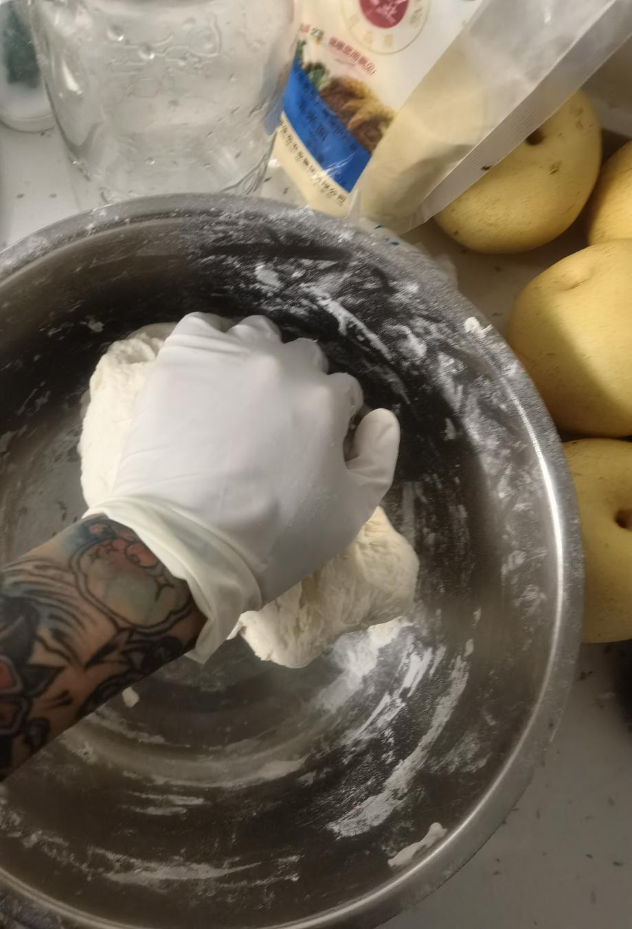 纯奶手撕吐司的做法 步骤1