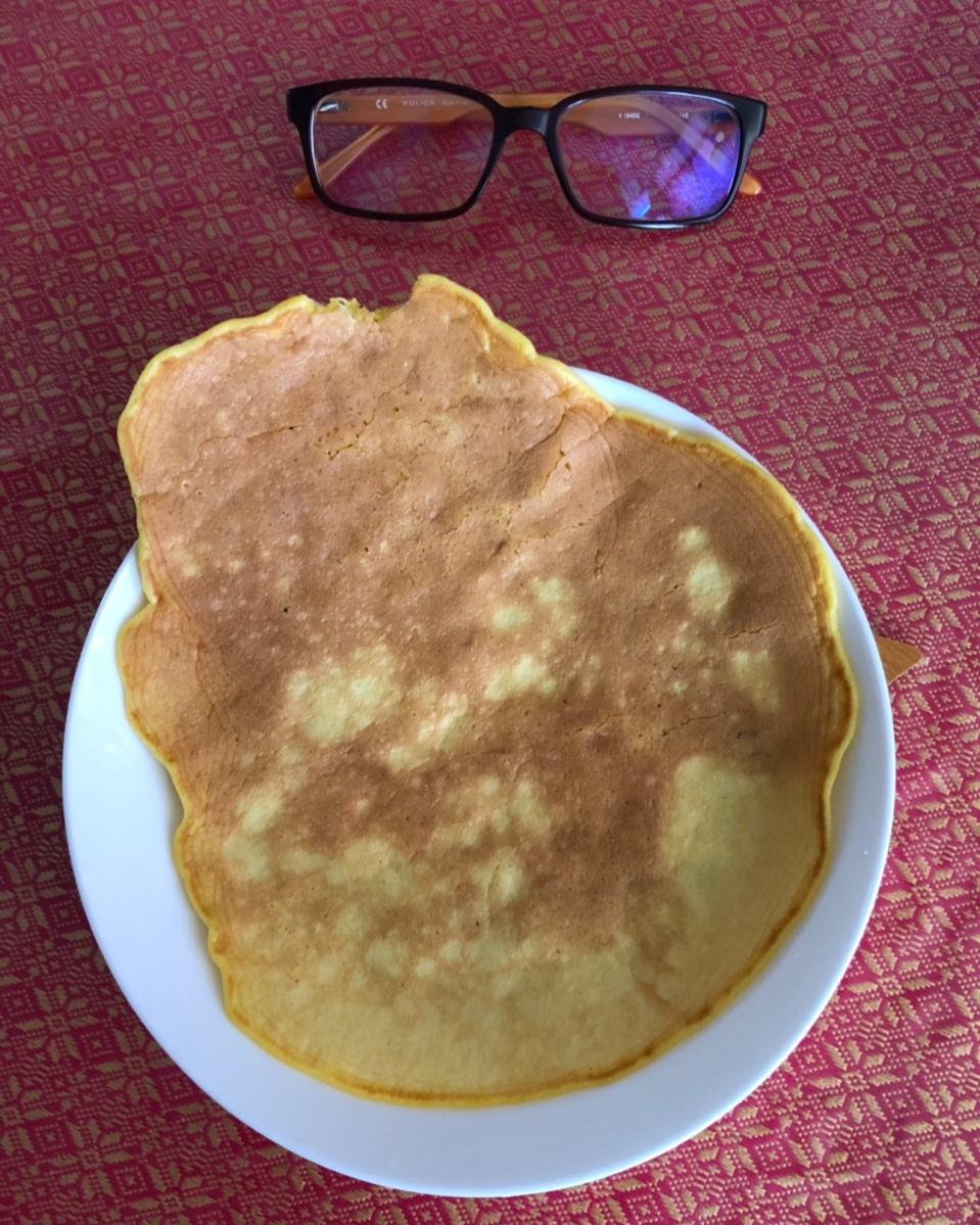 一口平底锅就搞定的松饼🥞