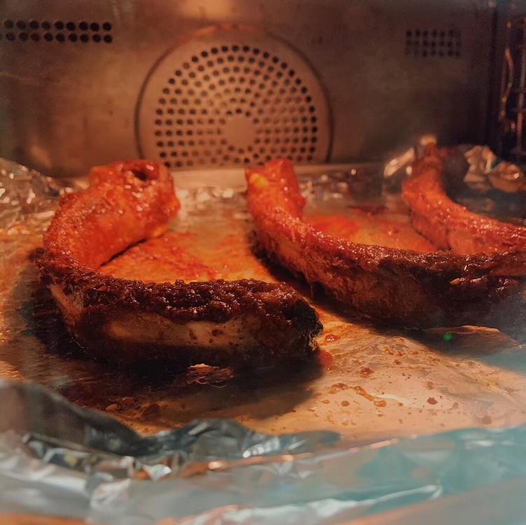 烤原条排骨烤箱