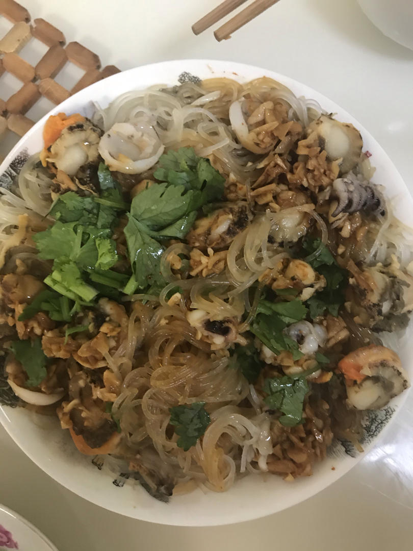 蒜蓉粉丝蒸扇贝