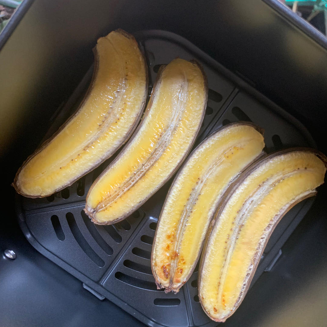 空气炸锅烤香蕉