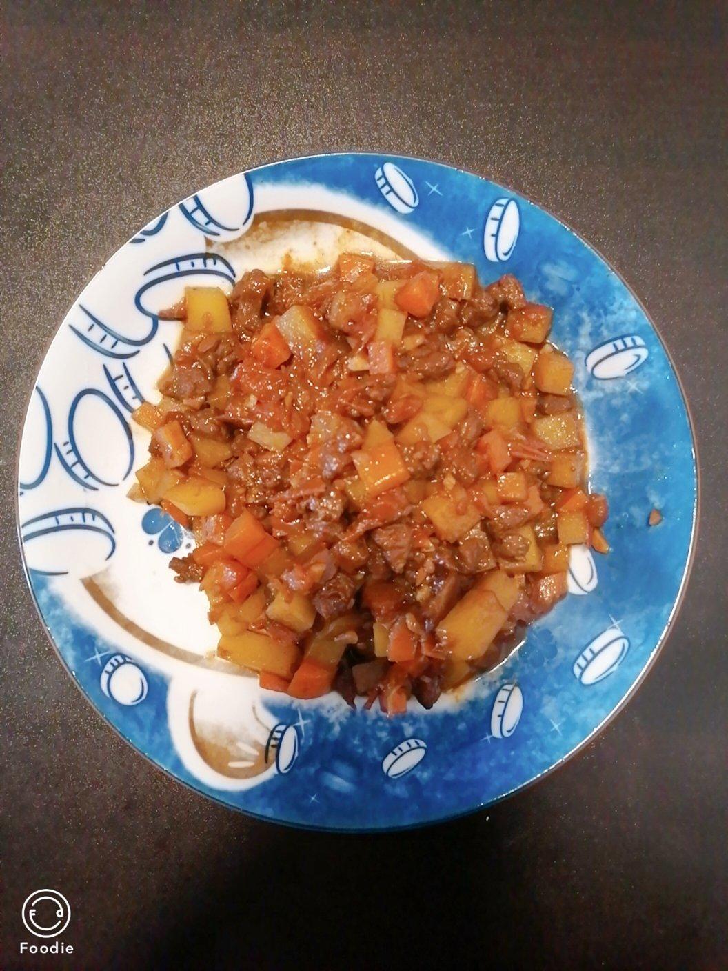 红烧牛肉土豆 （独家秘制）