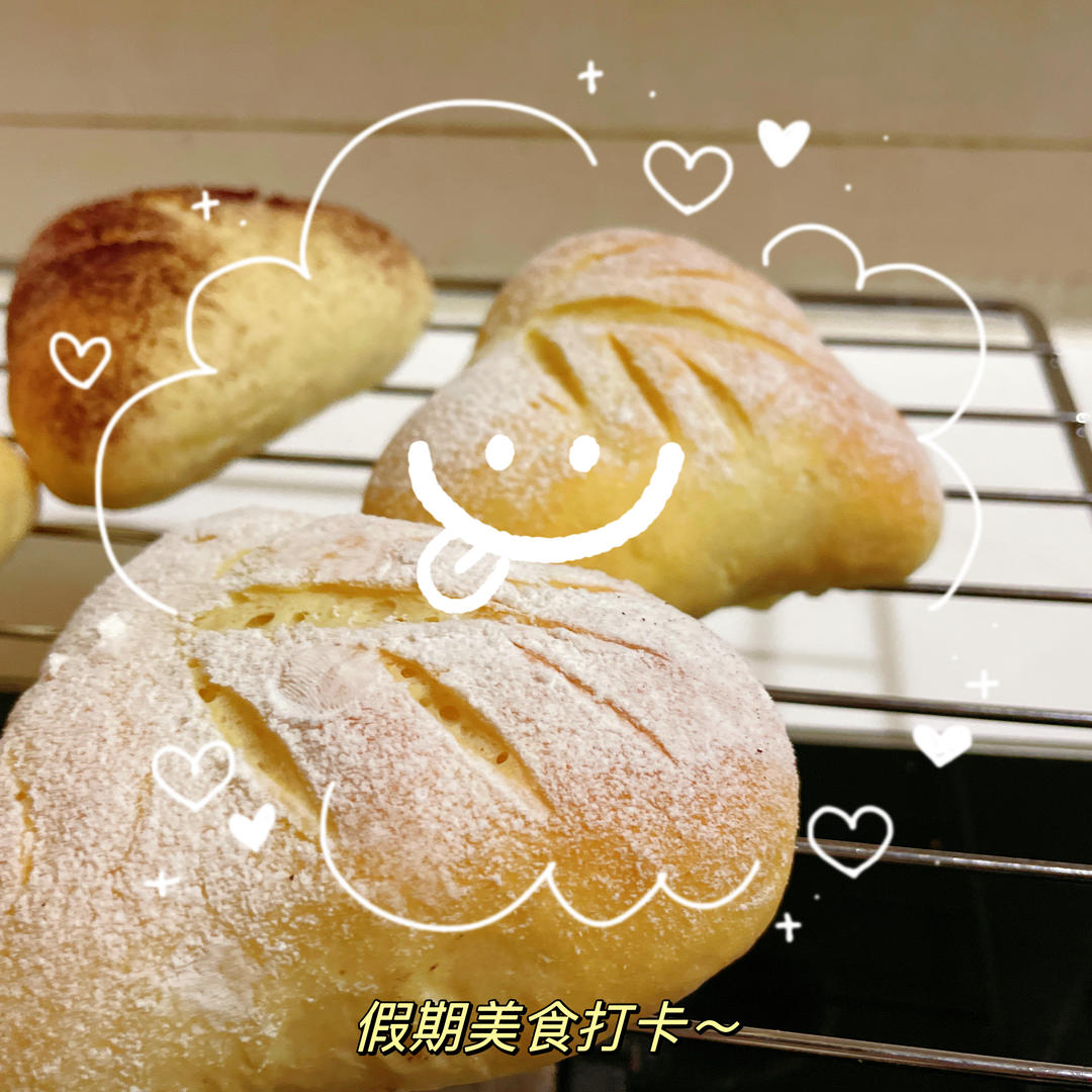 万能软欧包，几天还是软软的，随意改馅料一次发酵
