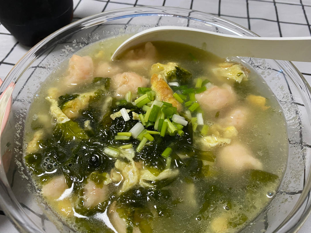 紫菜虾滑汤