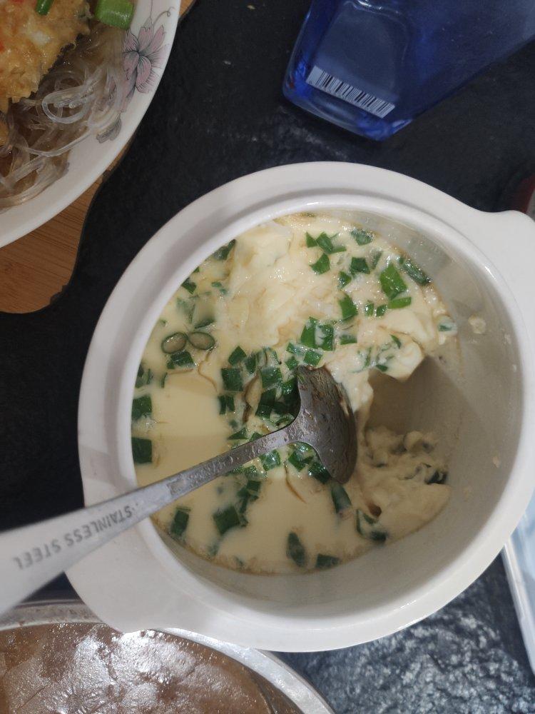 水嫩虾皮鸡蛋羹