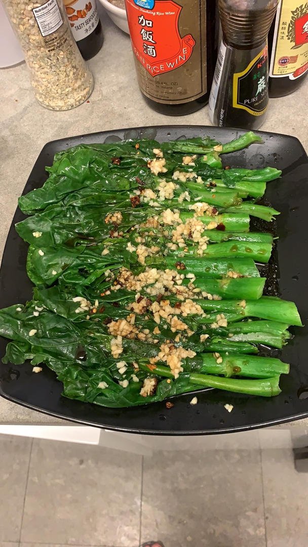 白灼芥蓝