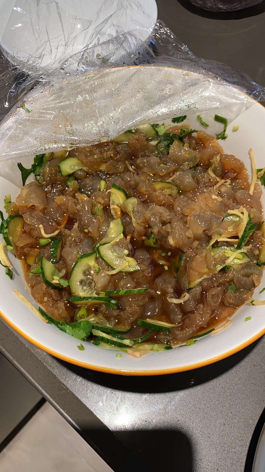 凉拌海蜇皮
