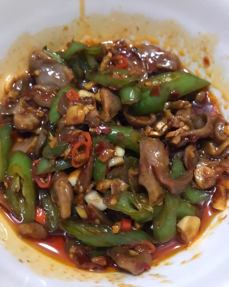 小炒鸭胗