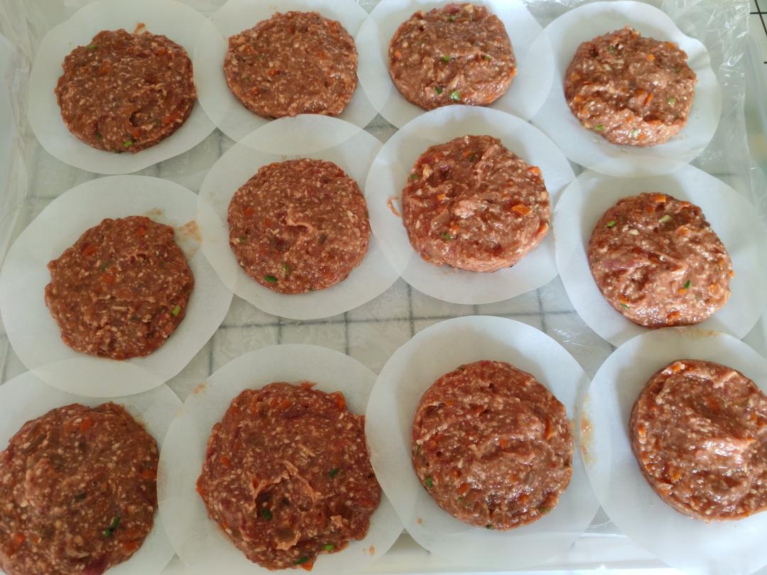 超详细汉堡牛肉饼｜附自制汉堡搭配#Healthymeals#减脂必撸16