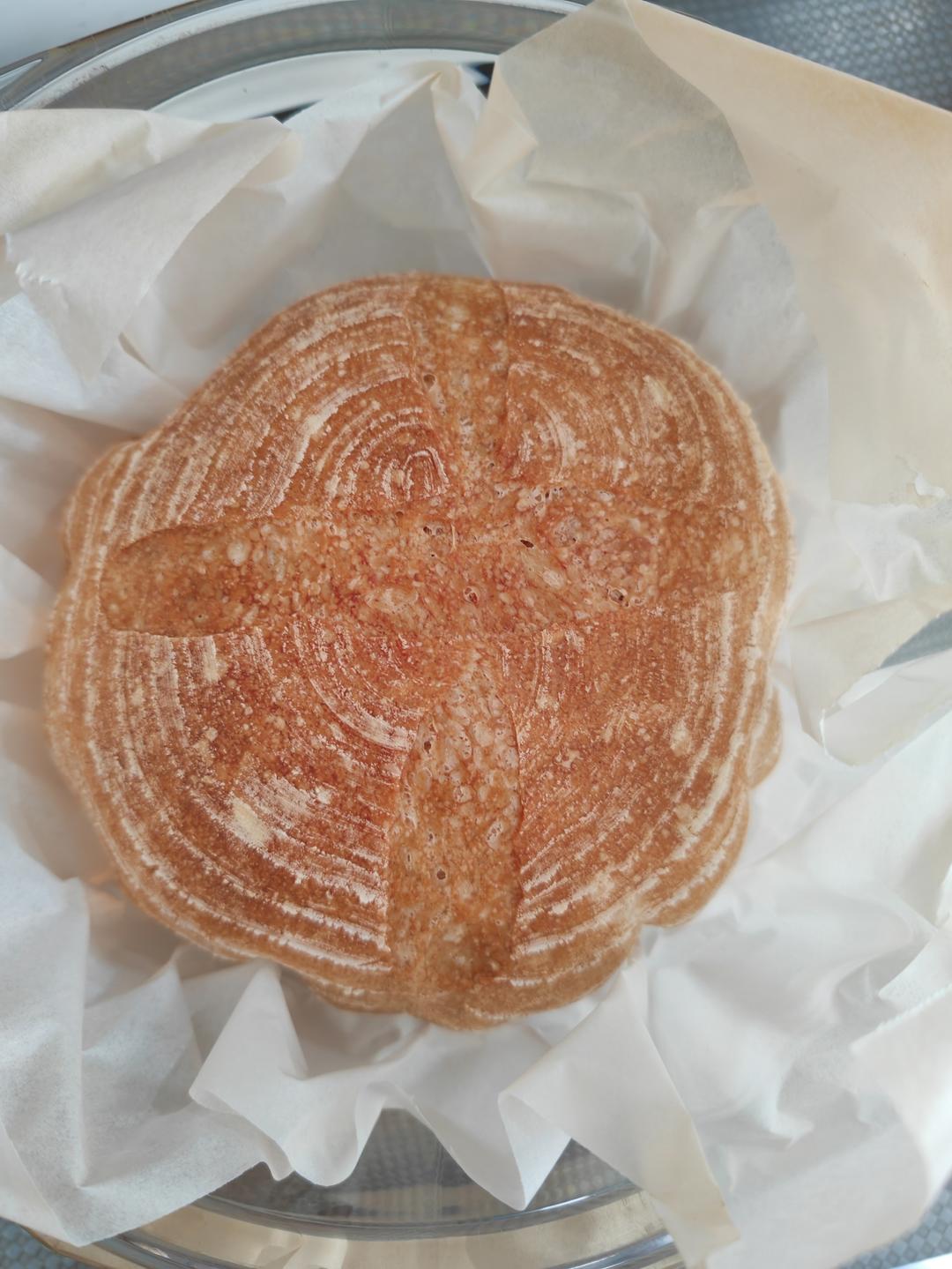 新手也能学会的全麦乡村欧包