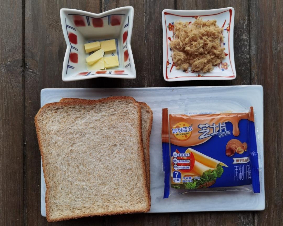 纯奶手撕吐司的做法 步骤1