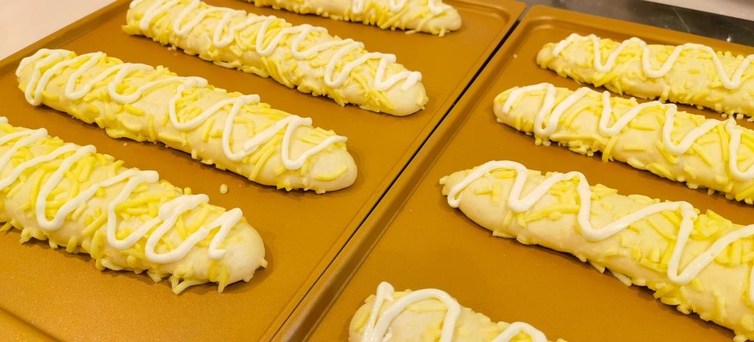 ㊙️外酥内软的蜜酱芝士面包条