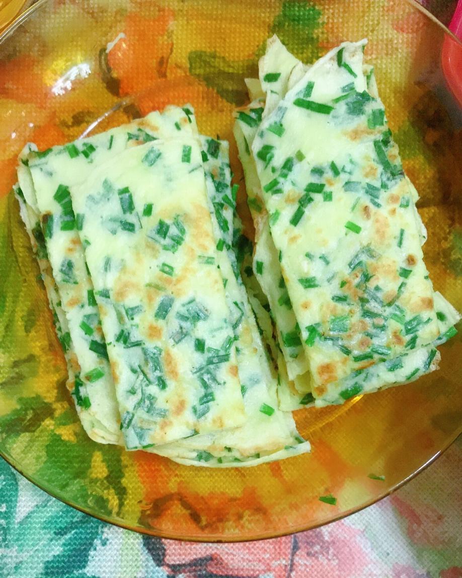 韭菜鸡蛋饼