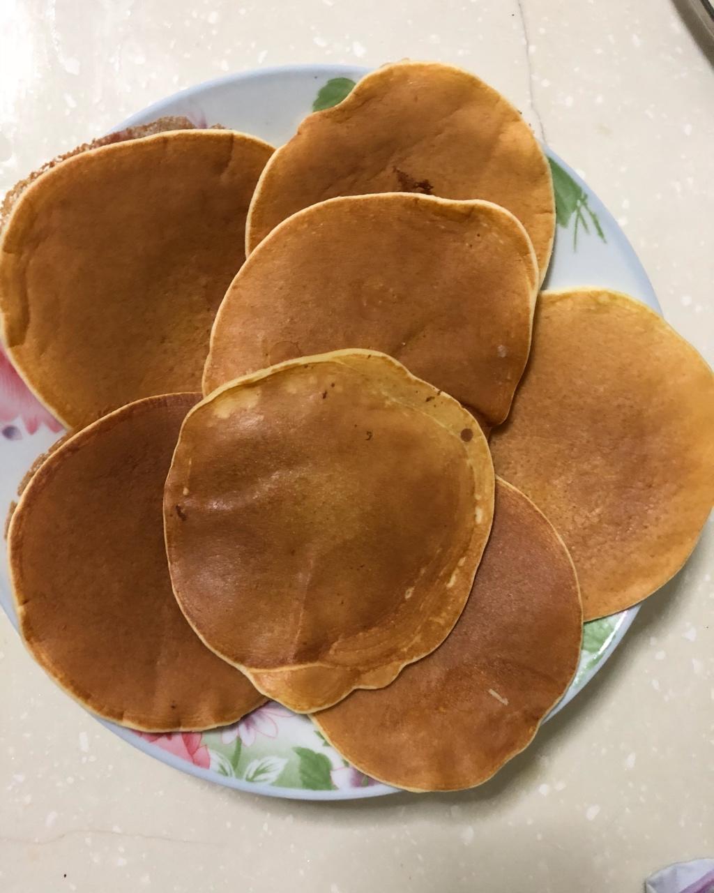 超级简单pancake【无黄油健康版】