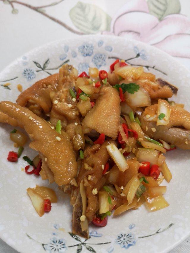 柠檬凤爪--夏日清新菜