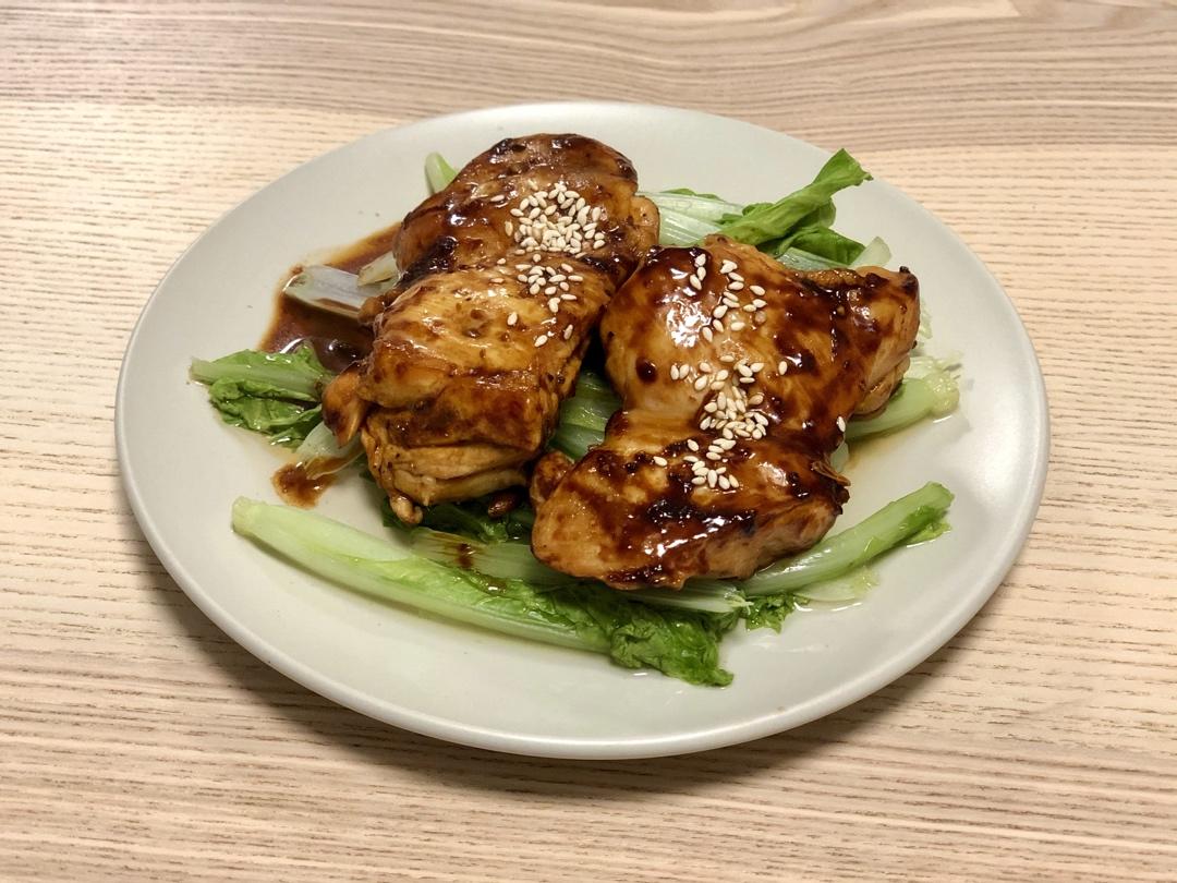 快手无油柠香鸡腿肉